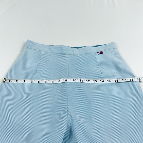 Vintage Tommy Hilfiger Sailor Striped Tailored High Waisted Shorts - Picture 5 of 10